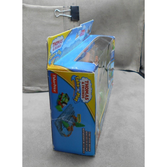 Fisher Price 2014 Thomas & Friends Lake Levee Repair w/Percy Train NIB - Picture 4 of 8